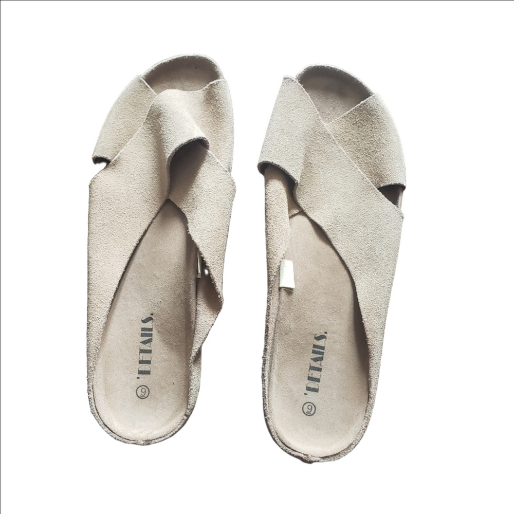 Suede Sandals